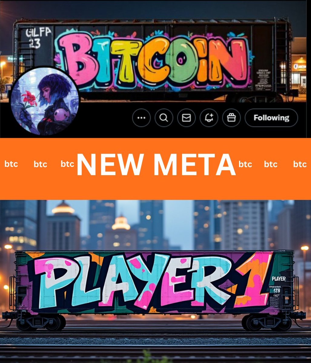 mudiababyy's tweet photo. We believe in innovations
We just happen to start
a New Meta with banner NFTs

🥳Giveaway🥳(~152$)

Win a Presale Pack for Free
2 NFTs:
1 custom with your nickname
1 tradable

req:
🟠Follow 
@WAGMIBTCTRAIN
 &amp; 
@mudiababyy 
🔶RT 
🟧Tag 3 friends
#wagmitrain https://t.co/OeuU1QycJa