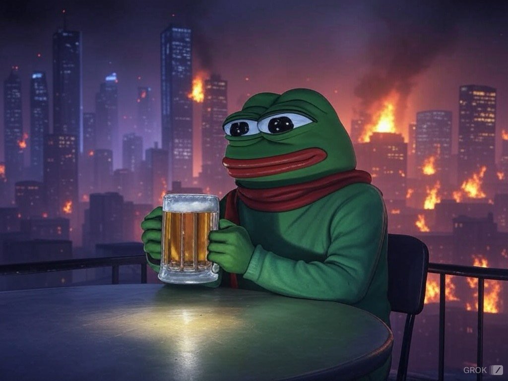 How it feels holding $Pepe during a crash