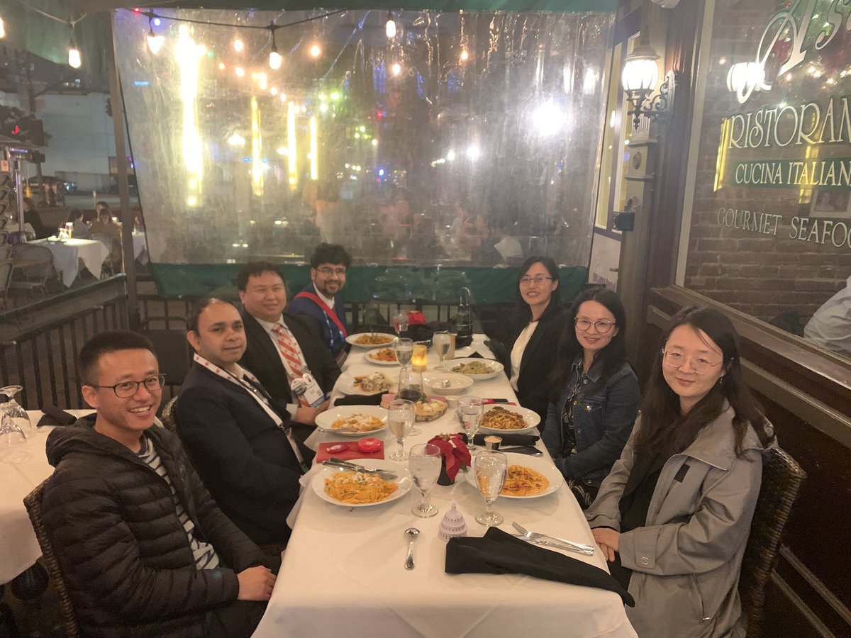 Wang lab at #ASH24, present, moderate a session, get award, reunion with friends, and have fun!