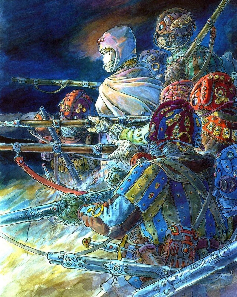 anime_'s tweet photo. Nausicaä of the Valley of the Wind (1984) https://t.co/iLS7Qcr00u