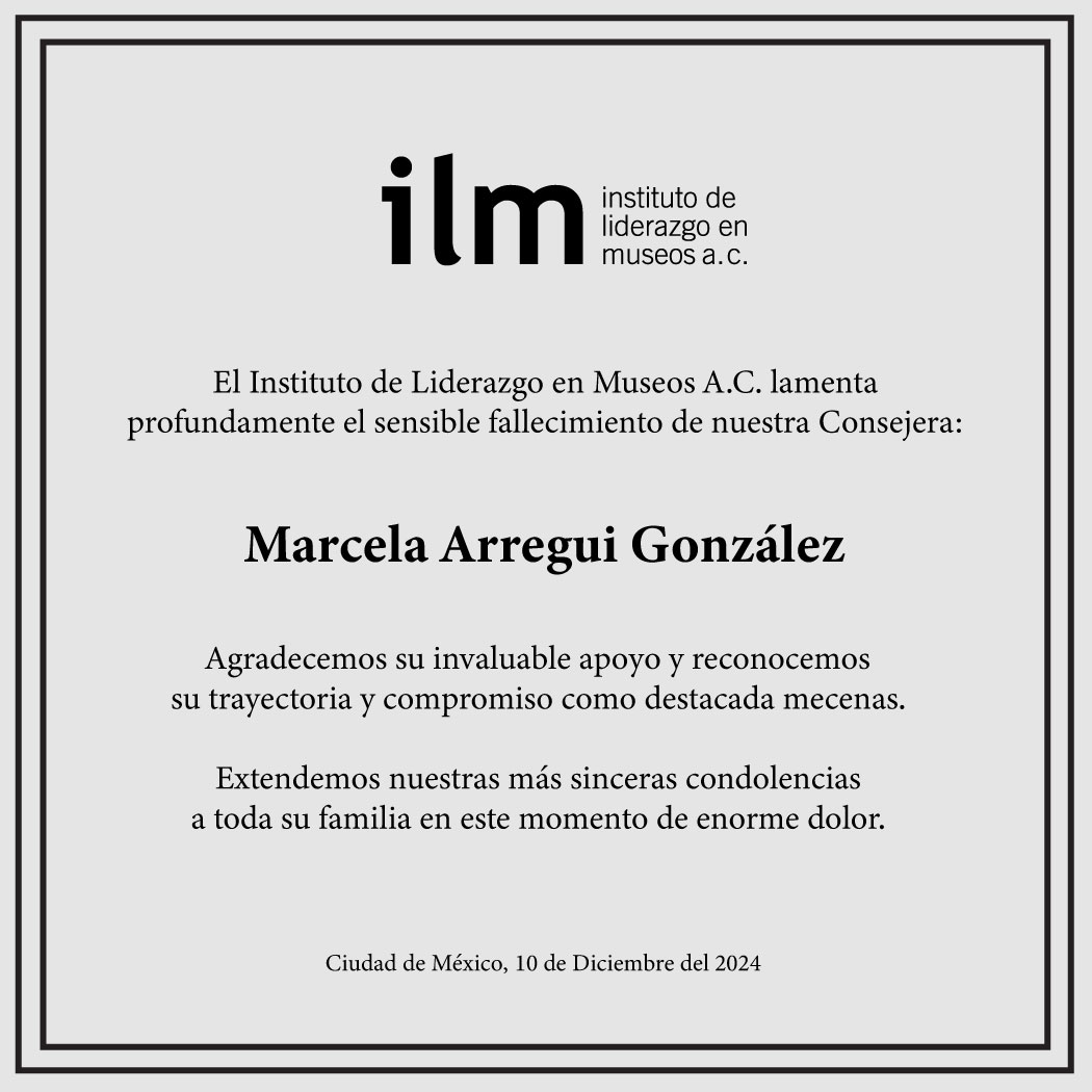 Instituto de Liderazgo en Museos A.C. (@ilmuseos) on Twitter photo 