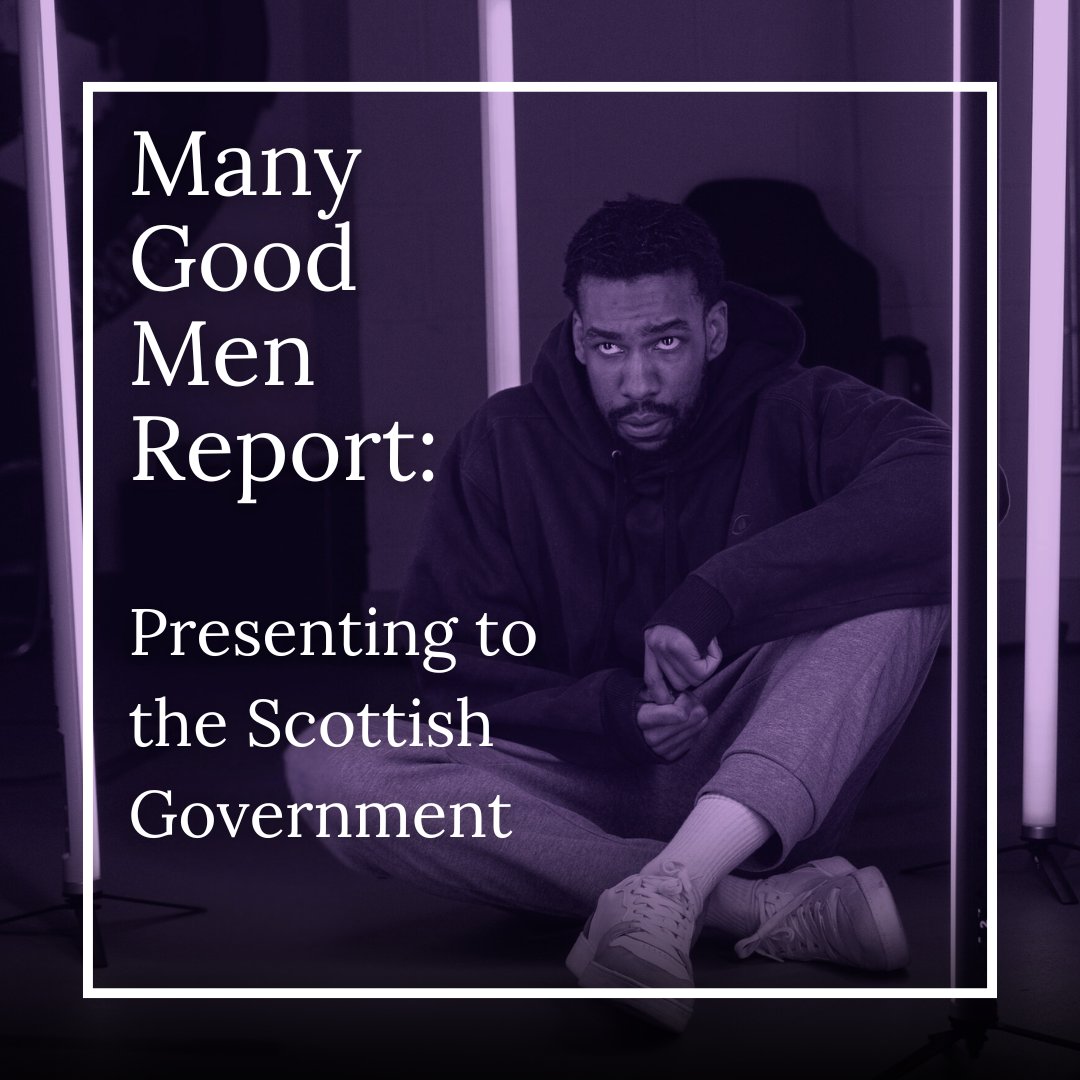 Our Director <a href="/playdoctorduffy/">clare duffy</a> will be headed to the <a href="/ScotParl/">Scottish Parliament</a> at Holyrood tomorrow, alongside our friends at @ZTScotland. There she will be attending the presentation of the recent Many Good Men report to the Scottish Government

🧵👇