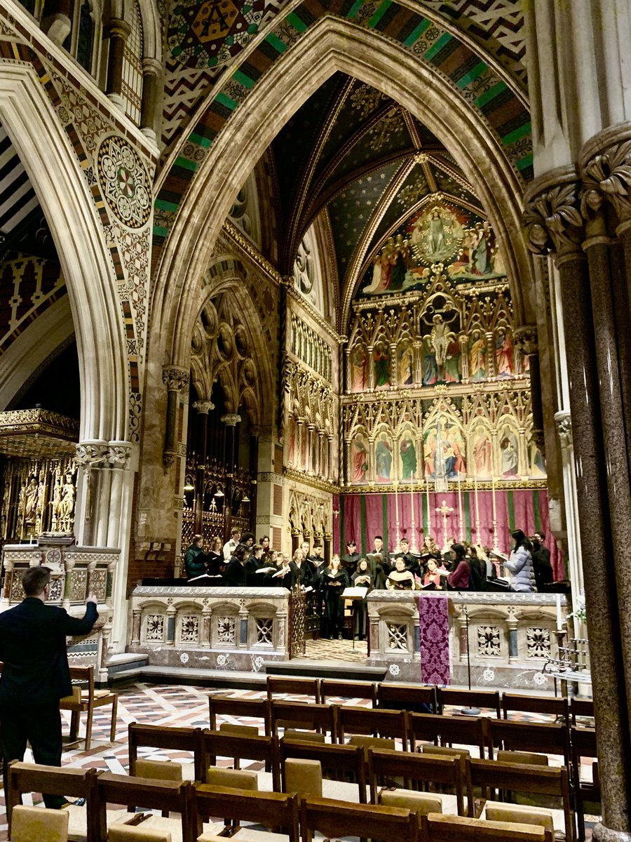 Dr Jackie Watson (@jackiewatson05) on Twitter photo <a href="/SomervilleOx/">Somerville College</a> choir rehearse ahead of our London carol concert this evening at All Saints, Margaret Street. <a href="/SomervilleOx/">Somerville College</a> choir rehearse ahead of our London carol concert this evening at All Saints, Margaret Street.