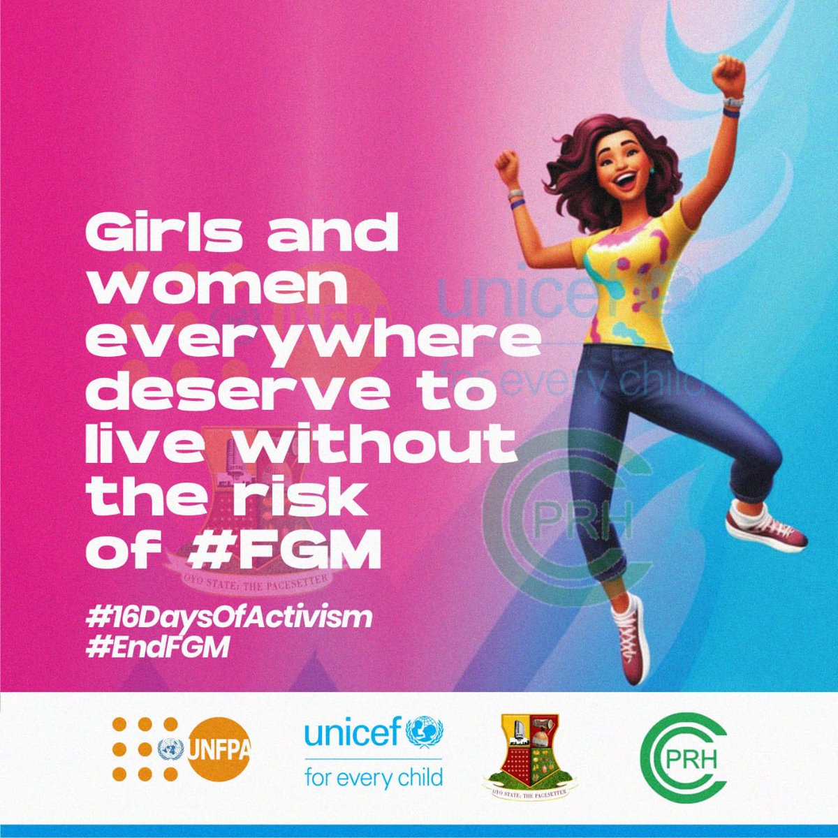 pocked_scalp's tweet photo. Every girl deserves to live free from violence. Together, we can create a future without #FGM. Take action today! #CCPRHStorm #EndFGM 
#16DaysOfActivism @UNFPANigeria @cprh5 @AyodejiUzoma @PrinceComic https://t.co/53PQLx6TMY