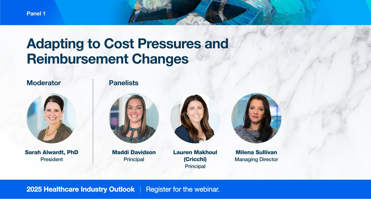 Join us in January for #AvalereOutlook2025 webinar,  a LIVE discussion with #AvalereExperts on top #healthpolicy and #healthcare topics in 2025. Reserve your spot here: avalere.com/outlook?utm_so…