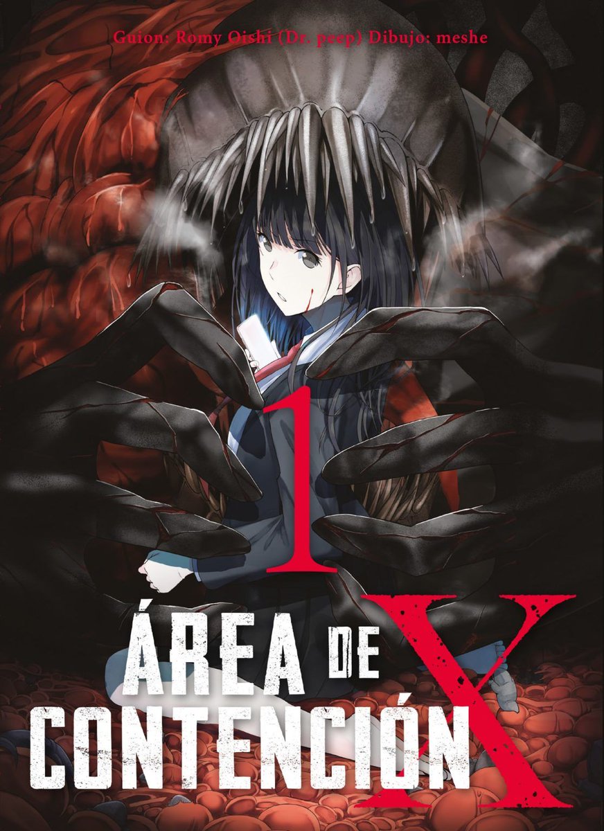 ObraRecomendada's tweet photo. Manga: Área de contención X
Mangaka: Romy Oishi / Meshe
Género: Acción / Terror
Tomos: 3
Año: 2020 - 2022
Editorial: @HidraManga

Reseña: https://t.co/1mR1HAzmi9
Trama y ficha del manga: https://t.co/vs51IALR2s https://t.co/7z6cg5ryYw