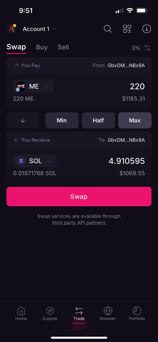bigcivicturbo's tweet photo. I just got my $ME airdrop 🤑

Let’s go play @solcrash and turn this 1k into 10k 😈

Fellow degens let’s do it🫵

#sol https://t.co/wRs52gFMWk