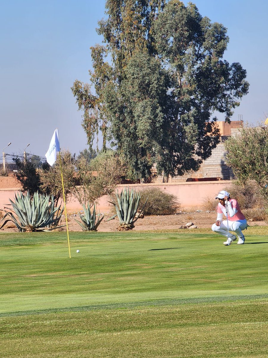 Kaiyuree Moodley (@kaigolfhq) on Twitter photo Diaries of <a href="/LETgolf/">Ladies European Tour</a> Qualifying School - Day 4⛳️
First round down! A pretty steady day with 15 pars, 2 bogeys and 1 birdie! Let’s get the rock rolling tomorrow💪🏾
📍Samanah Golf Club
☀️ 17 C
💨 16km/h
⏰ 10:36 1st Tee
#itugolfwear #titleistgolf Diaries of <a href="/LETgolf/">Ladies European Tour</a> Qualifying School - Day 4⛳️
First round down! A pretty steady day with 15 pars, 2 bogeys and 1 birdie! Let’s get the rock rolling tomorrow💪🏾
📍Samanah Golf Club
☀️ 17 C
💨 16km/h
⏰ 10:36 1st Tee
#itugolfwear #titleistgolf