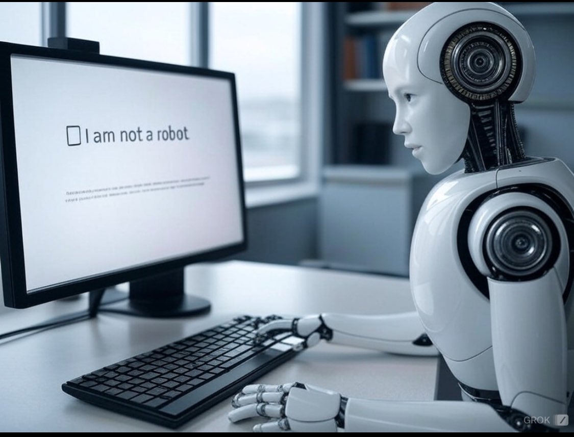 Anti-robot micro aggression, 2032 AD. #grok #meme