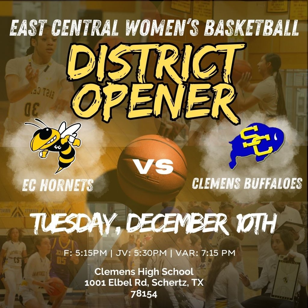 _ECGBasketball's tweet image. Day 1 of District Play! Let’s go! #weready #weareEC
