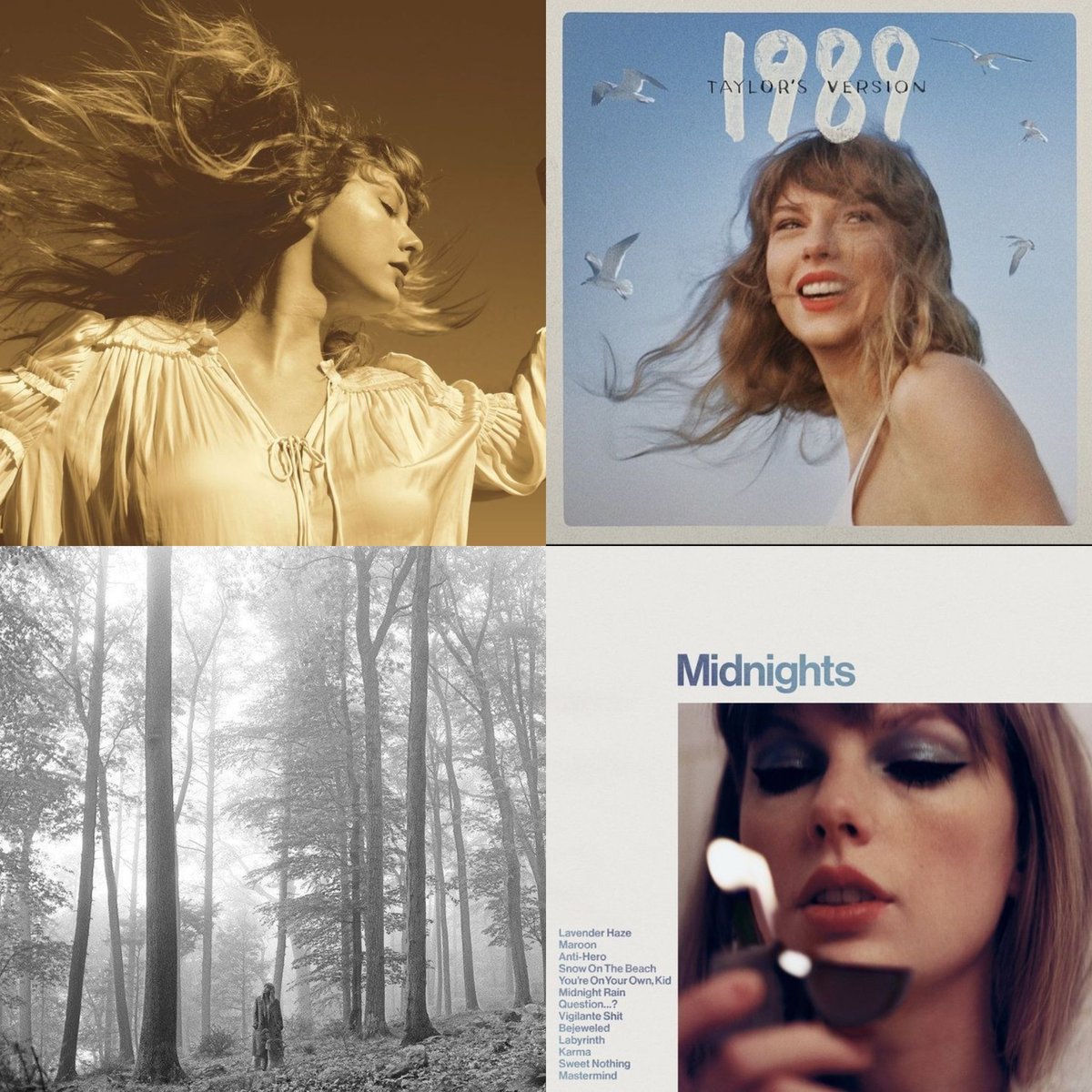 foolishgus's tweet image. Tire um AOTY de um album da Taylor e de para outro dela.