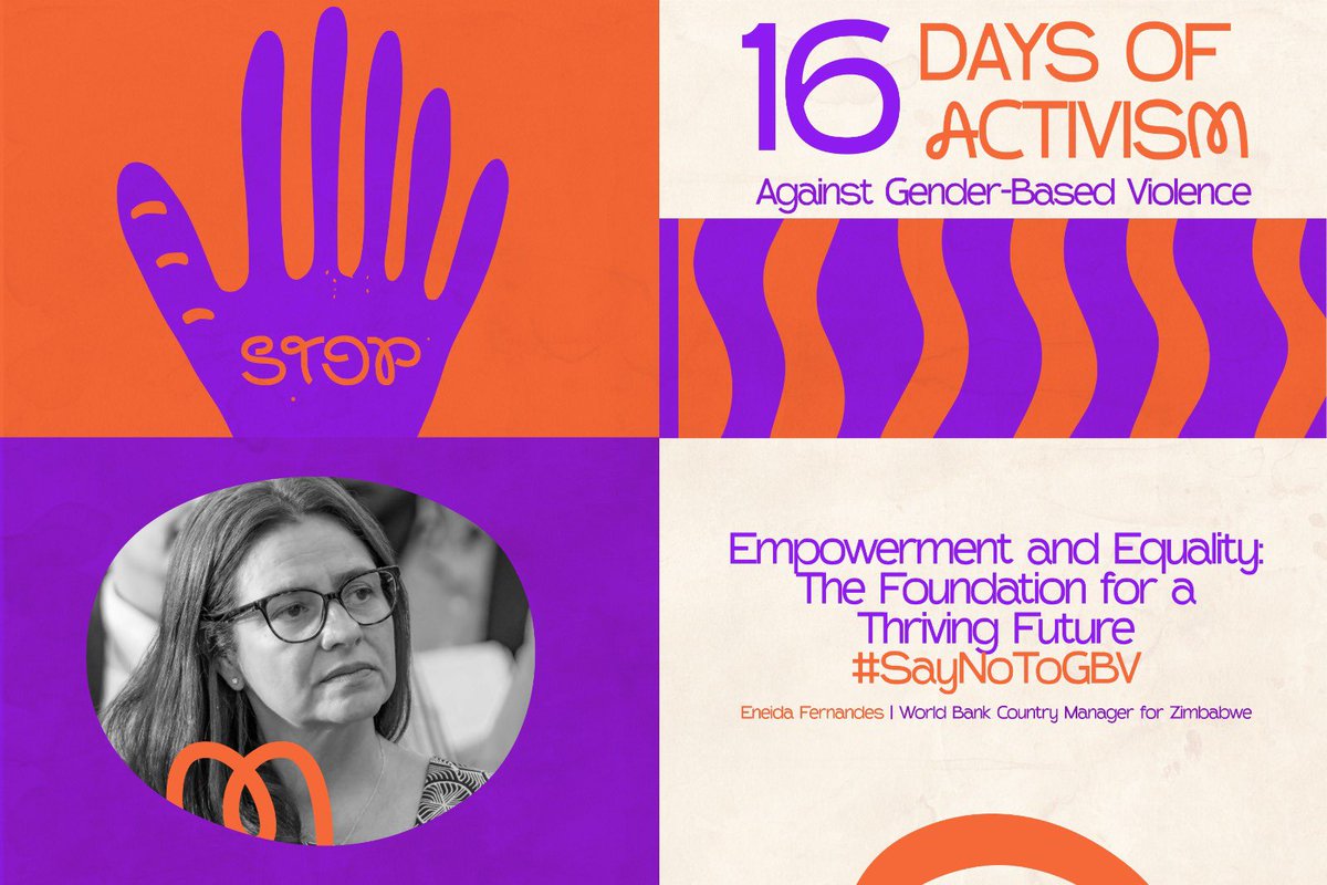 As the annual 16 Days of Activism campaign  against Gender-Based Violence concludes today, l am reminded of how this is not just a campaign but a global call to action. We must continue to demand 
accountability, stand by survivors, and unite in the fight to prevent GBV in our