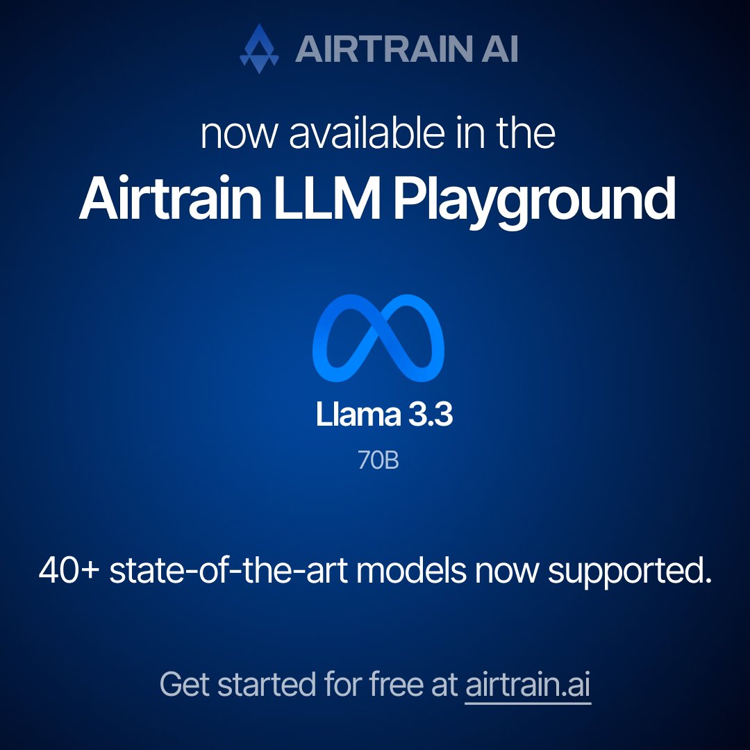 Airtrain AI tweet media