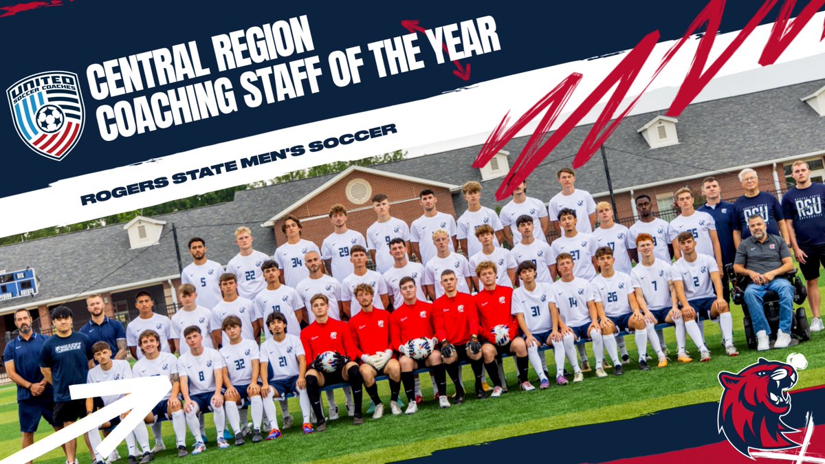 RSUHillcats's tweet photo. Congratulations to @RSUMSoccer on being named the USC Central Region Coaching Staff of the Year!

📰: https://t.co/DPIiEUbRL9

#HillcatLegacy https://t.co/zvF8UuU7d9