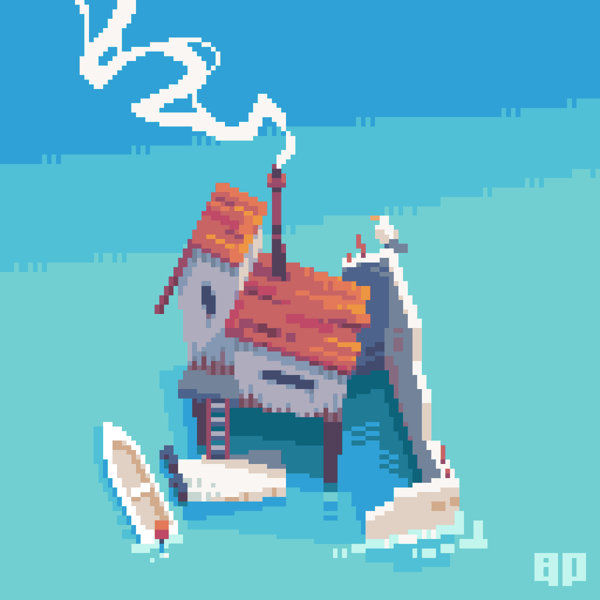 Bitopus's tweet photo. 🏝️
#pixelart #ドット絵 https://t.co/a4lR4m30kP