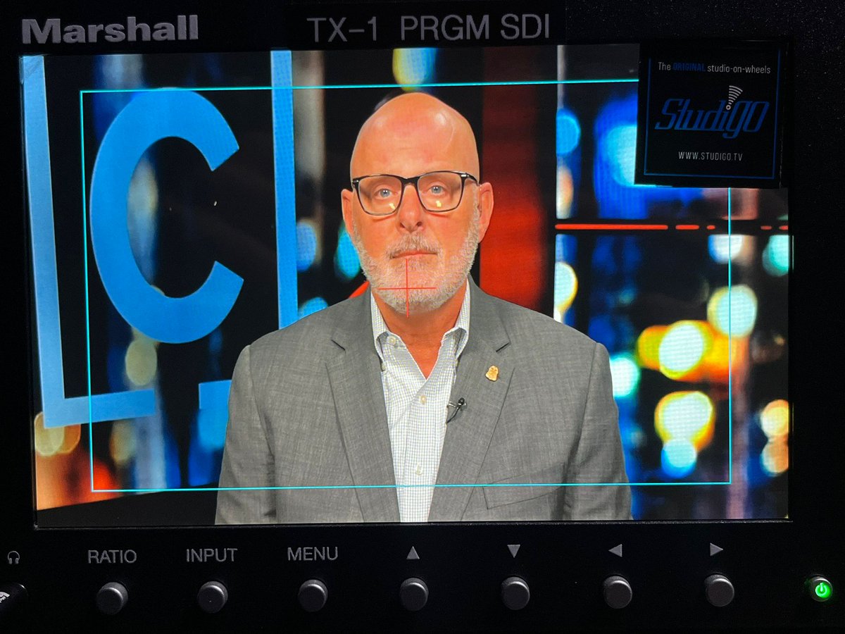 StudiGo_LLC's tweet photo. Security and law enforcement analyst @JamesAGagliano in the #StudioGo mobile studio for his interview with @ChrisCuomo on @newsnation. https://t.co/cDa10oh8Uw