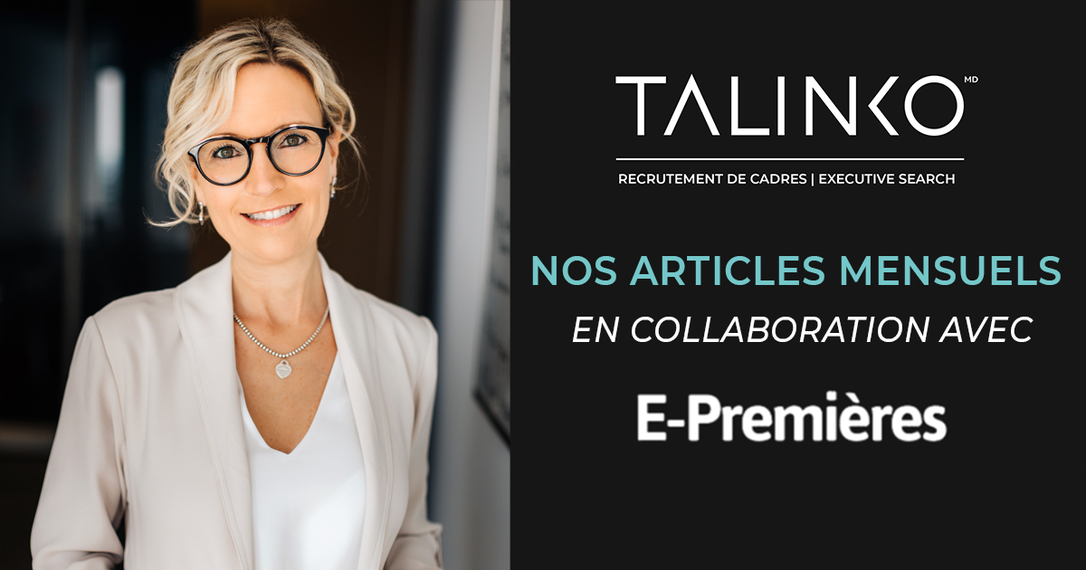 Talinko_Talent's tweet photo. Découvrez notre plus récent article : Assurer la réussite des cadres dès la première année d’embauche publié dans le magazine virtuel E-Premières de Premières en affaires.

Nos conseils pour une intégration réussie ici : https://t.co/BraYCLafPZ https://t.co/JsjgxIsan2