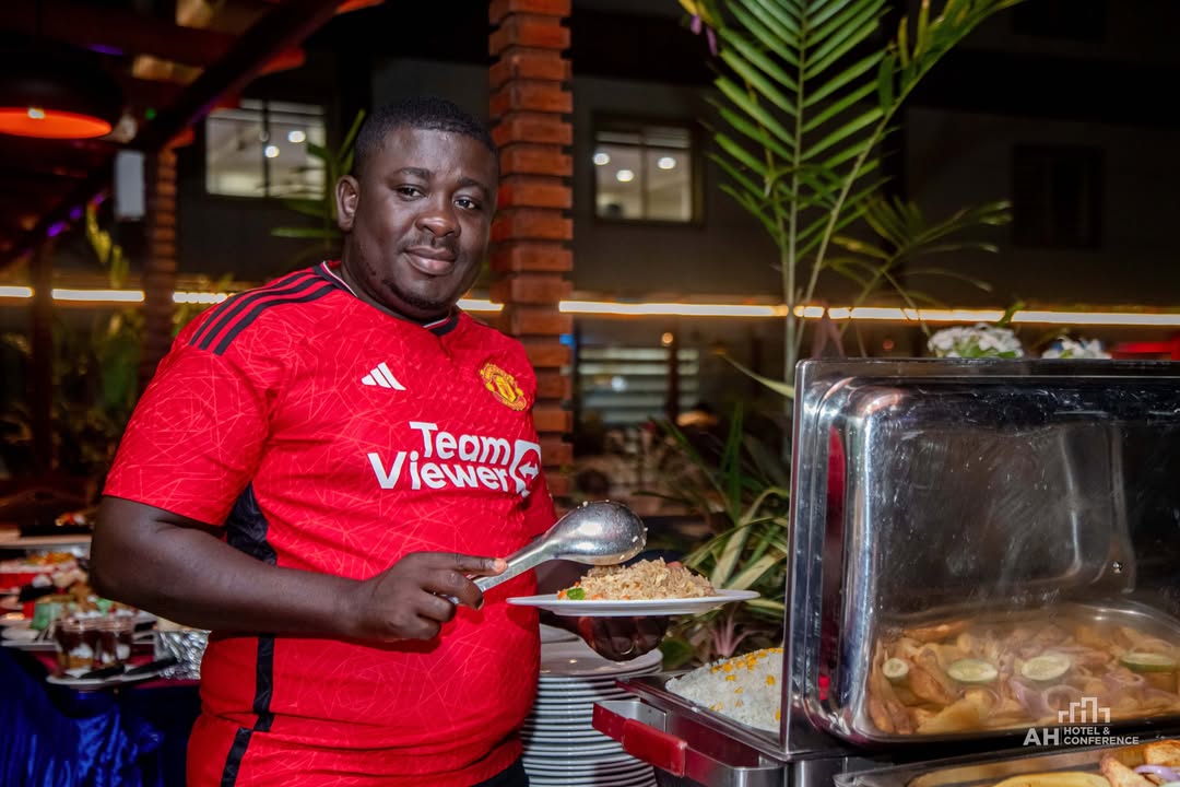 AHHotelAfrica_'s tweet photo. The Ultimate Pre-Xmas BBQ Experience!

📅 Date: Friday, 20th December, 2024
⏰ Time: 6 PM – 10 PM
💰 Rate: GHC 450

📞 Reserve your spot today!
+233(0)50 168 4270 | +233(0)20 461 1583 | +233(0)50 668 3419

#MerryChristmas2024 #FridayBBQ  #DecemberinGhana #BuffetExperience https://t.co/Ifn373LmaA