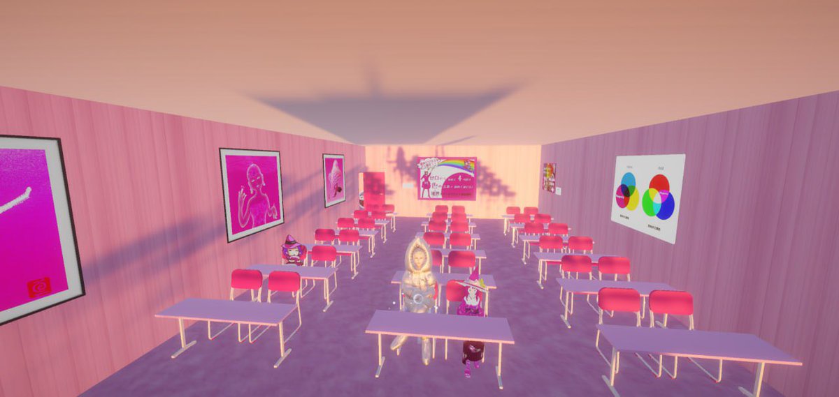 InlocoG21235's tweet photo. 🦈Sharkie likes #Magenta! And you? 💞
Immerse into this beautiful magenta #office to chill or have some inspiring meetings with colleagues ✨
made by @ChompooChihiro
📍 https://t.co/1jL2XmbgFr
#worldhopping #web3 #BusinessEfficiency #businessstudy #businesscall #Unitymade https://t.co/Syhs0Jv3FD