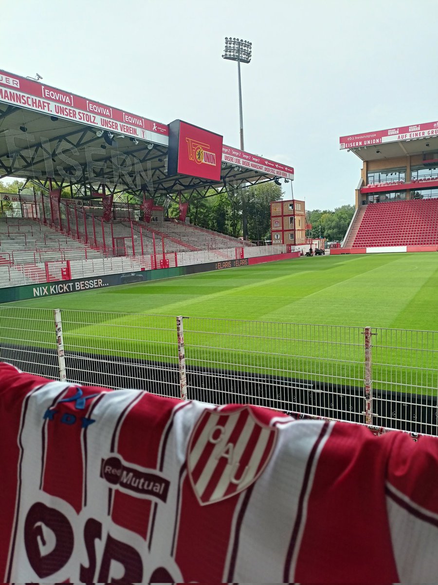 Queremos felicitar a nuestros amigos de <a href="/clubaunion/">Club Atlético Unión</a> por ese pasaporte para "irse de Copas" por todo el continente

¡Abrazos desde la Alte Försterei! 🔴⚪🫂