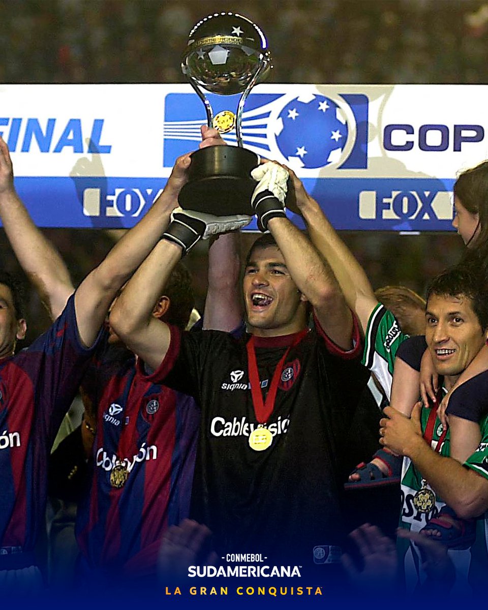 Sudamericana's tweet photo. 🔝🇦🇷 Hace 22 años, @SanLorenzo se consagraba campeón de la CONMEBOL #Sudamericana 🏆

🔙 El 11 de diciembre de 2002 venció a #AtléticoNacional 🇨🇴 y alzó #LaGranConquista https://t.co/ME9lV1iNv5