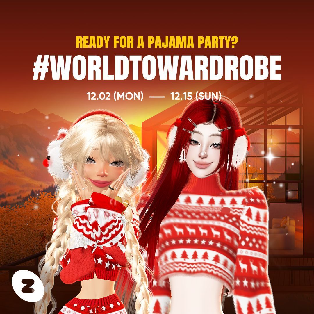 zepeto_official's tweet photo. Last chance to join a #WorldtoWardrobe party!! 👗🥳
Dress up and play in one of the four worlds, and we'll search for the best dressed:
(1) STARBOY Night Appt 🌹🥂
(2) Mountain Cabin 🧸🎉
(3) Camping 🏕️
(4) Classroom 🏫
👉 https://t.co/ieiTj1QC9N
*Event runs from 12/2 - 12/15, Sunday. Limited to the US & Canada.
#ZEPETO #WorldtoWardrobe #ZEPETOCreator #StyleContest #DresstoImpress #Character #Avatar #Virtualworld #Virtual #Metaverse #3DModeling #3DCharacter