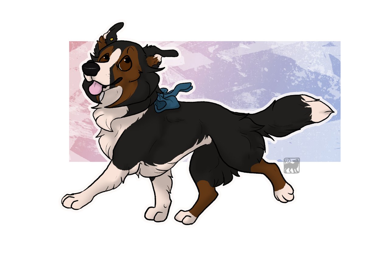 archwolfart's tweet photo. Dexxxx!! Lil happy pupper 💛 #bordercollie #collie #dogart #dogdrawing #cute #comic #webcomic #webtoon #dogcomic #art https://t.co/mZ6vyYbsOu