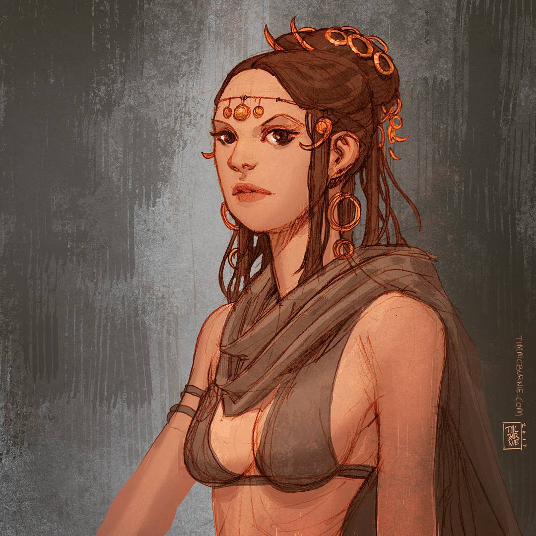 「A Series of Character Designs by Tim McB」|IAMAGのイラスト