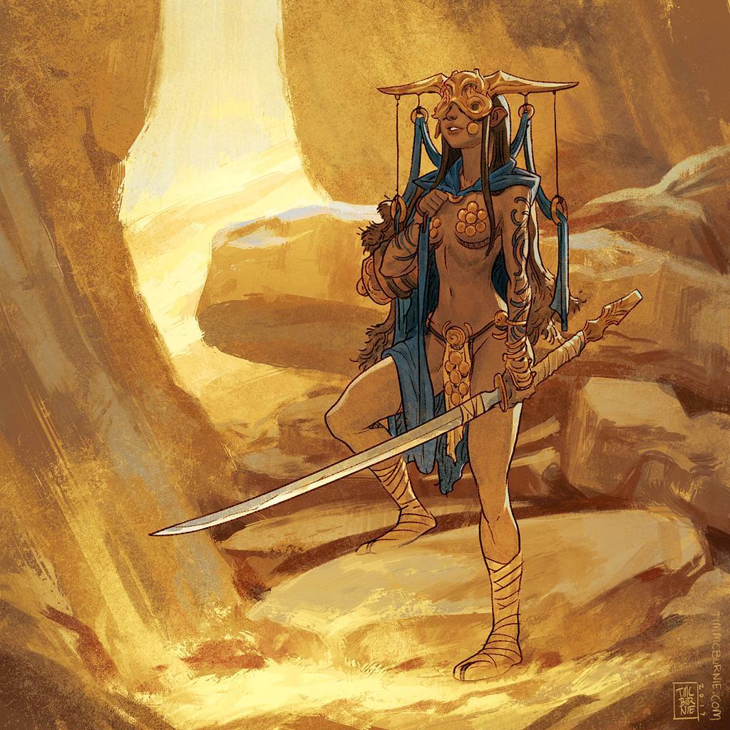 「A Series of Character Designs by Tim McB」|IAMAGのイラスト