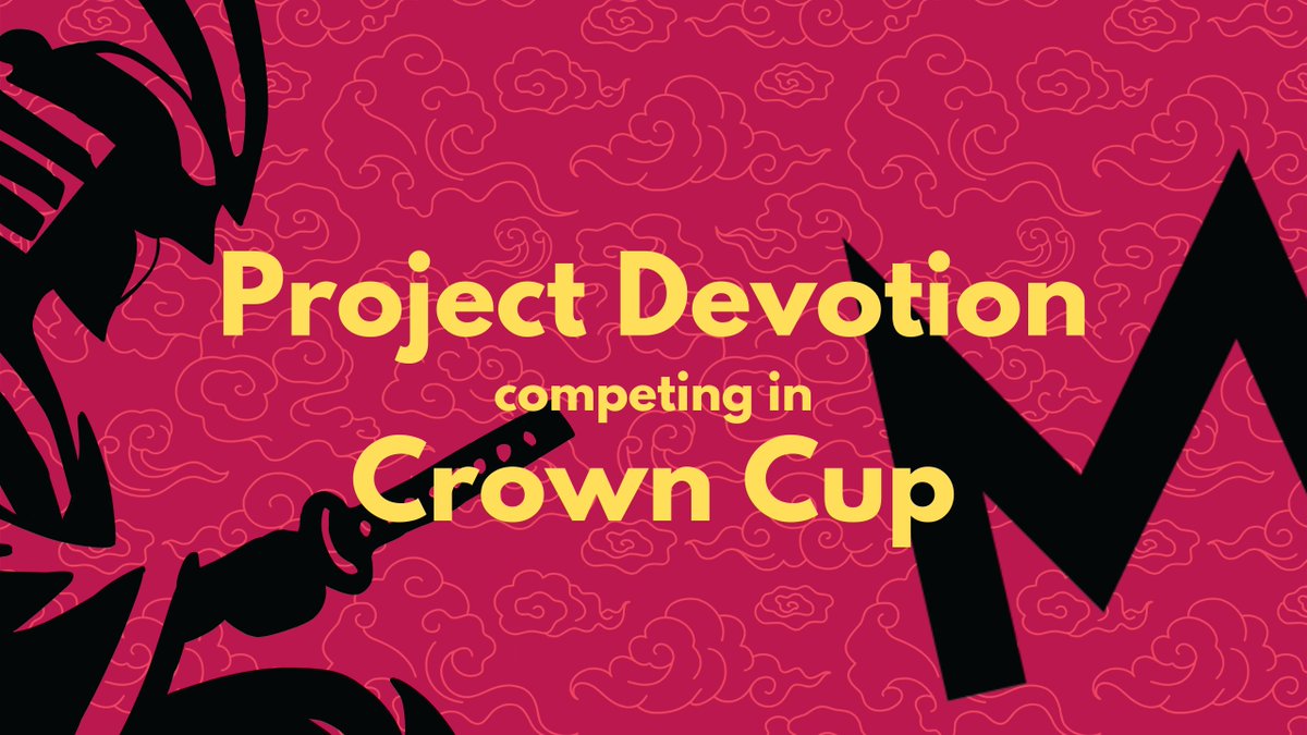 We're thrilled to announce that Project Devotion will be competing in the Champions Division of the Crown Cup!
Stay tuned to make sure you dont miss anything!