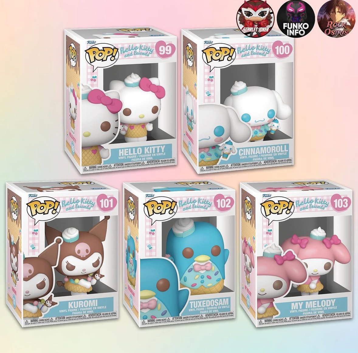 new sanrio funko pops coming soon 💫
