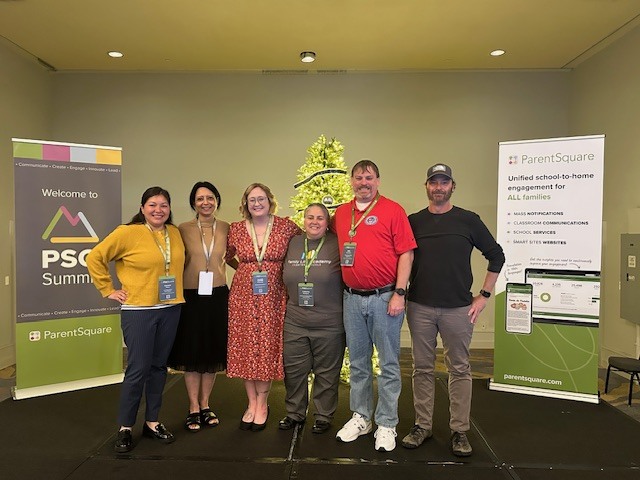 ParentSquare's tweet photo. ⛰️ Starting Day 2 of PSQ Summit West with Voices of Impact: Real Stories, Real Change with ParentSquare. A big thank you to @FLACSNYC @DPS61Decatur @LuciaMarUnified @psd401 and @SunnybrookSD171 for sharing your ParentSquare stories with our attendees! #PSQSummit https://t.co/wUsijZTlIh