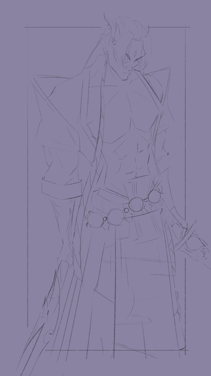 dionysus2210's tweet photo. #LeagueOfLegendsFanArt #Yone #wip #croquis

As it turns out, I have a weakness for characters with horns

Today I had little time to draw, just enough to finish the sketch, tomorrow I should have more free time, I'll try to finish it tomorrow or the day after tomorrow https://t.co/QKID2XJ1Qw