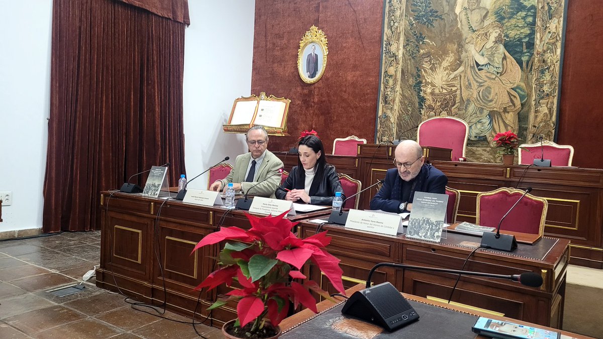 culdecor's tweet image. CULDECOR en la presentación del Libro, Poemas para JULIO ROMERO DE TORRES