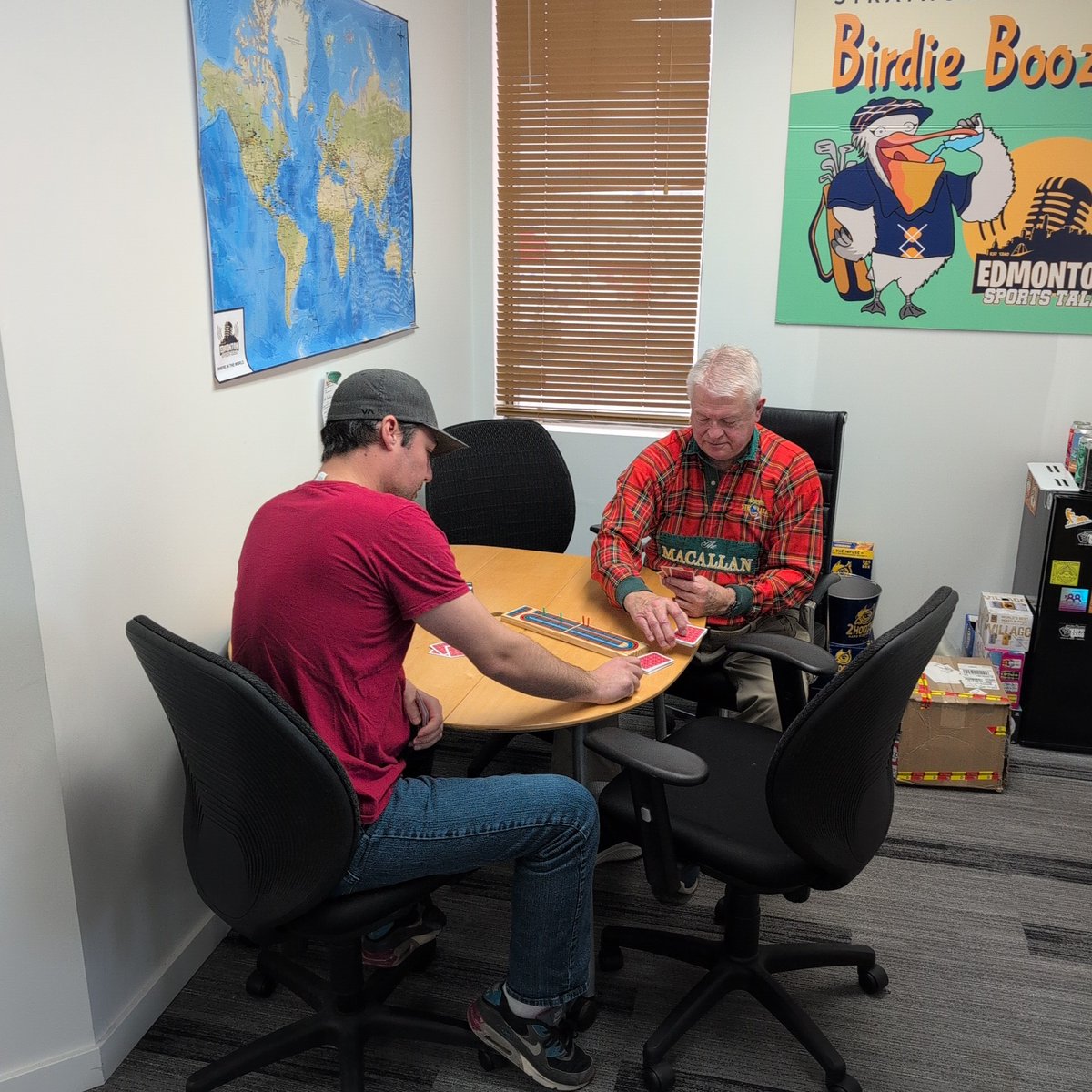 Things are getting crazy at the EST Studios w/<a href="/Schesballs/">Dustyn with a Y</a> &amp; Fergie's Prostate playing crib.