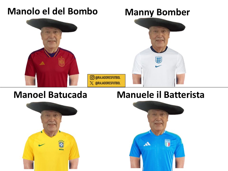 Españoles del mundo del fútbol si fuesen de otros países, capítulo III: