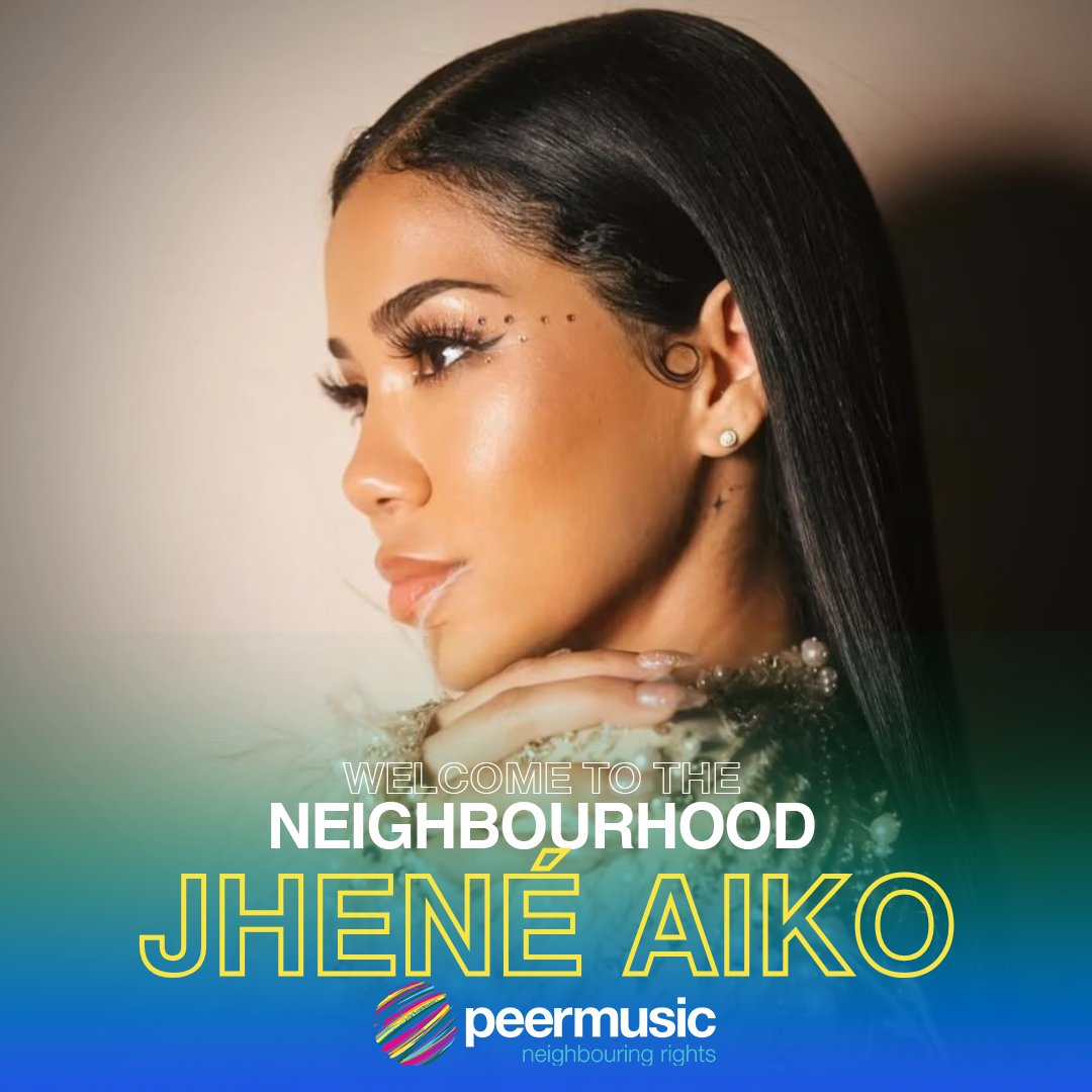 We’re pleased to announce 6-time Grammy nominee Jhené Aiko has chosen peermusic Neighbouring Rights for her international collections. #peermusicnr #neighbouringrights #newsigning #musicroyalties