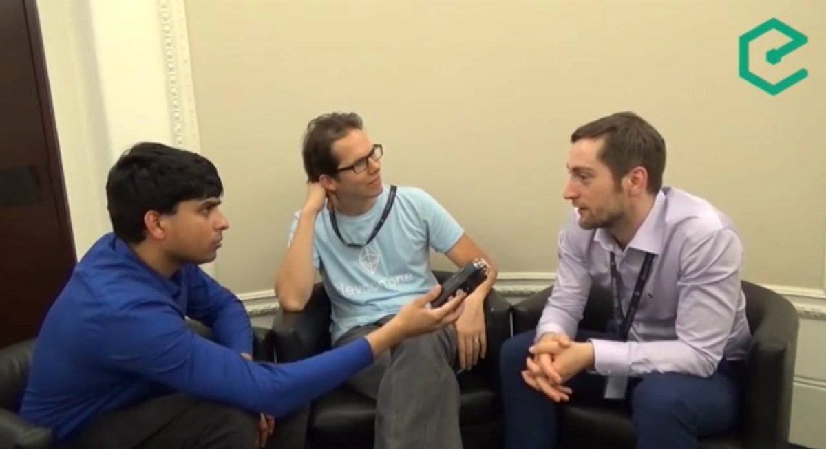 MistCoin (@mistcoineth) on Twitter photo Very interesting interview with <a href="/avsa/">Alex Van de Sande (avsa.eth)</a> and <a href="/feindura/">Fabian Vogelsteller</a>
at DEVCON1 about Mist Wallet, a few days after MistCoin was created. Our birth is explicitly mentioned by Fabian!
youtu.be/jAj4rBld1Pg?t=…
Are you one of those lucky guys that got any of the tokens he sent out? Very interesting interview with <a href="/avsa/">Alex Van de Sande (avsa.eth)</a> and <a href="/feindura/">Fabian Vogelsteller</a>
at DEVCON1 about Mist Wallet, a few days after MistCoin was created. Our birth is explicitly mentioned by Fabian!
youtu.be/jAj4rBld1Pg?t=…
Are you one of those lucky guys that got any of the tokens he sent out?