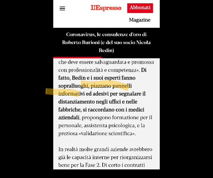 LifeDavy's tweet image. Ma quale "bevuto"!.😆.... Il paraguru qui, ci beve a tutti quanti.😋
Perché nn scrive solo libri( e nuota negli acquari)
Faceva piazzare pannelli, e come li piazzava lui...!!😊👌
#Lifenet 
lespresso.it/c/attualita/20…