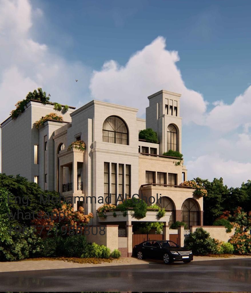 تصاميم هندسية متكاملة؟
تصاميم معمارية وإنشائية
مخططات كهربائية وصحية
تنسيق مواقع وحدائق
تصميم داخلي وخارجي
رندرة 3D بجودة عالية
إعداد جداول الكميات بدقة
نعمل بأحدث البرامج: Revit، SketchUp، Lumion، Robot، Photoshop.
 واتساب: +967771988808
#تصميم_معماري #تصميم_واجهات #رندرة_3D