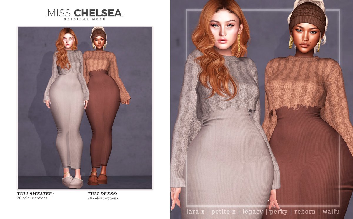 KawaiiFeedSL's tweet photo. Miss Chelsea: Tuli Set @ Equal10 〡Taxi: https://t.co/iU4AE3SgzO
#secondlife #metaverse #misschelsea #equal10 #slevent #slcontent #kawaiifeed https://t.co/ylqConW4HE
