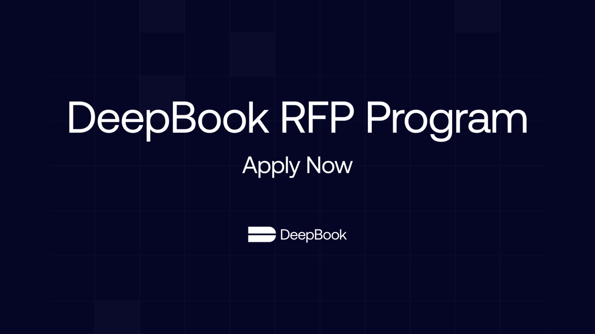 Builders, this one's for you!🛠️

<a href="/SuiNetwork/">Sui</a> has launched the DeepBook RFP Program, funding projects that drive innovation and collaboration across the ecosystem.

Let’s advance DeepBook’s mission as the backbone of Sui’s DeFi.

suifoundation.notion.site/DeepBook-RFP-P…