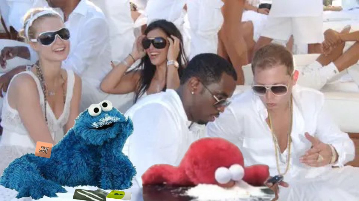 JJ__COOPER's tweet photo. @TMZ @TMZLive @HarveyLevinTMZ this P Diddy stuff is getting out of control. I got ahold of a pic that is down right shocking to see @sesamestreet needs to be stopped before more people get hurt https://t.co/8PMV7oJuVk