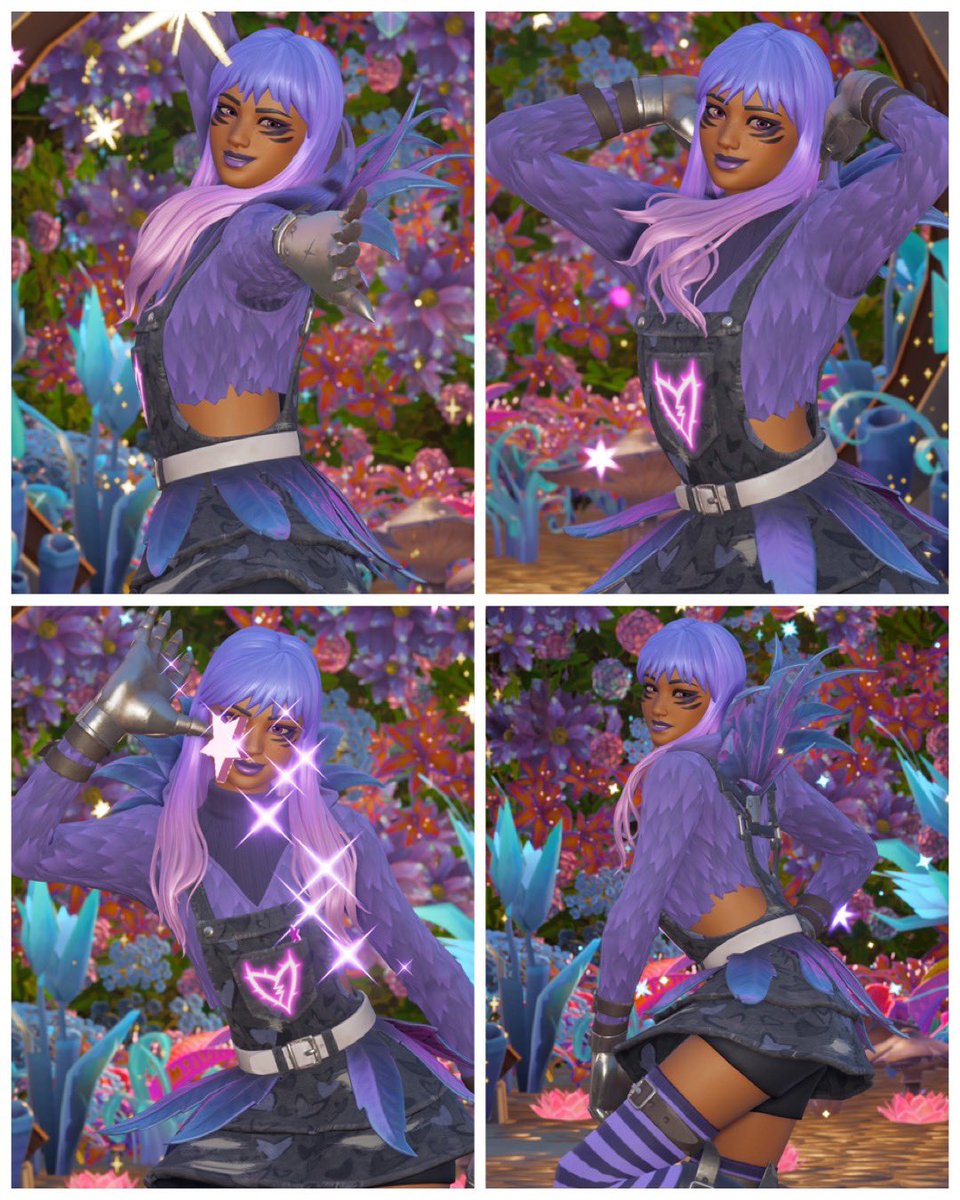 alarmruby's tweet image. | Raven Syd 💜✨ | she is finally here! ahh the girls just keep winning and winning ! 😫 | #fortnite #ravensyd #alarmruby