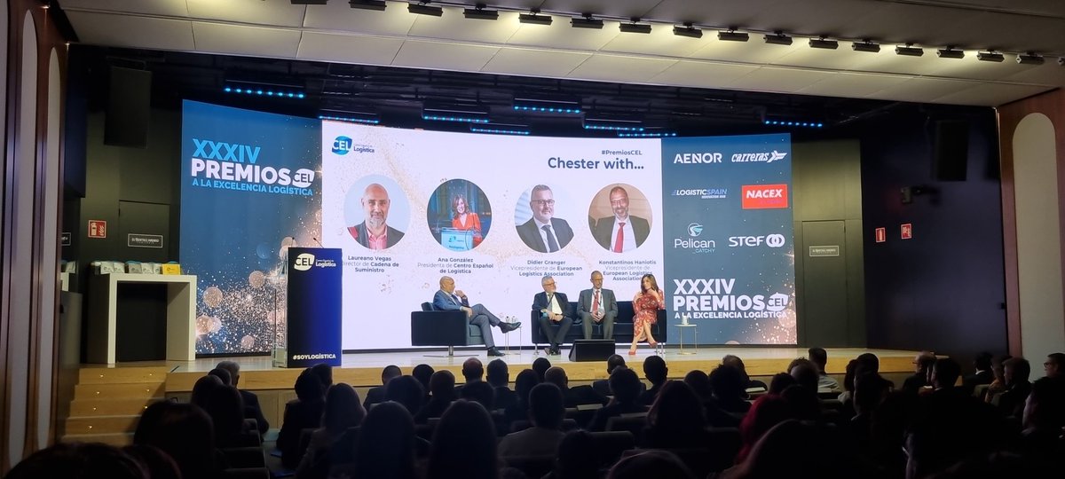 palcubilla's tweet photo. En los XXXIV PREMIOS CEL
Un placer compartir y acompañar a los mejores profesionales del sector.
#SOYLOGISTICA
@ComToMark 
@CELlogistica https://t.co/L6Z3g84LMP