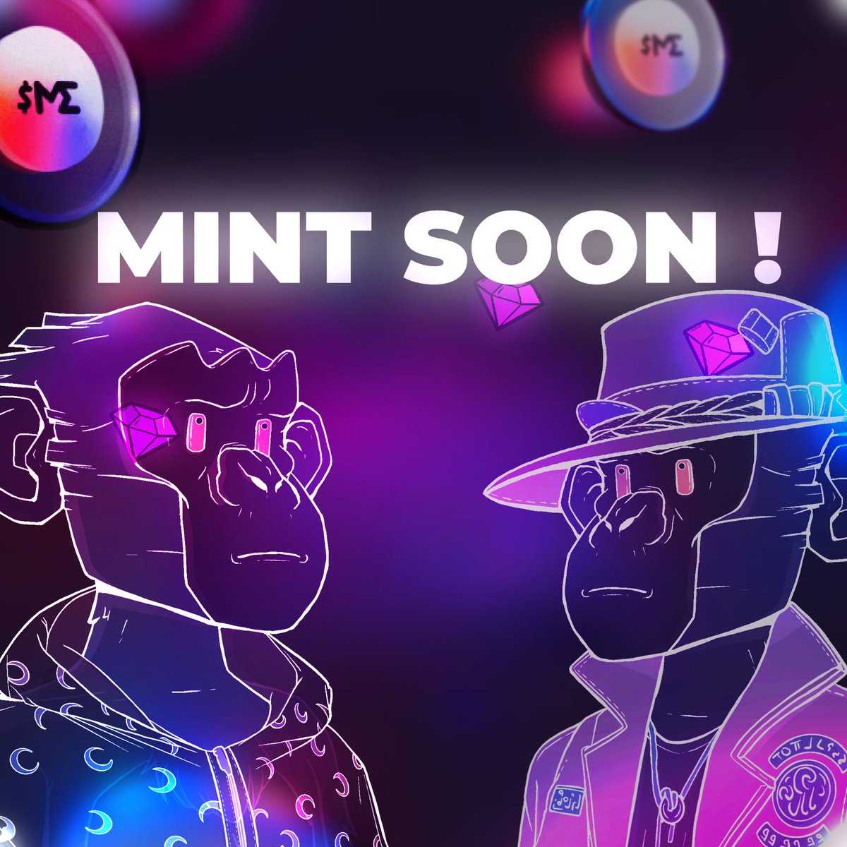 Magic_Diamon's tweet photo. 🔥 Our mint is coming soon, with mint price in $ME! 🔥

Big thanks to @MagicEden for making it all possible. 🙌
Stay tuned for updates and get ready to join the journey! 💎
#NFTCommunity #MagicEden #MintDay https://t.co/l8YOScDnOC