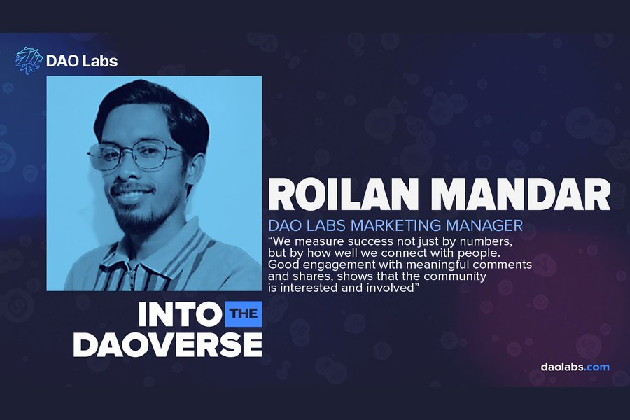 ⚡️Roilan Mandar veya Azraiel (<a href="/Azraiel1201/">Azraiel †</a>), Pazarlama Müdürü olarak DAO Labs ekibine katıldı.

✅ <a href="/TheDAOLabs/">DAO Labs</a> topluluk başkanı Alexis Trujillo ile Az'in planlarından ve vizyonundan bahsettiği "Into the DAOVERSE" özetini aşağıdaki bağlantıdan okuyun!  

🌐daolabs.com/posts/introduc…