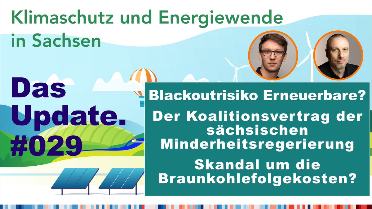 Wer trägt die #Braunkohlefolgekosten? 💸#Minderheitsregierung und die #Energiewende? ⚡️Steigt das Risiko von #Blackouts 🌑durch #Erneuerbare? Unser Gast: Karsten Smid von <a href="/greenpeace_de/">Greenpeace e.V.</a> 

Wie immer als Video- und Audiocast:
🎥 youtu.be/-9fIdH8xyB4
🎧 podcast.vee-sachsen.de/index