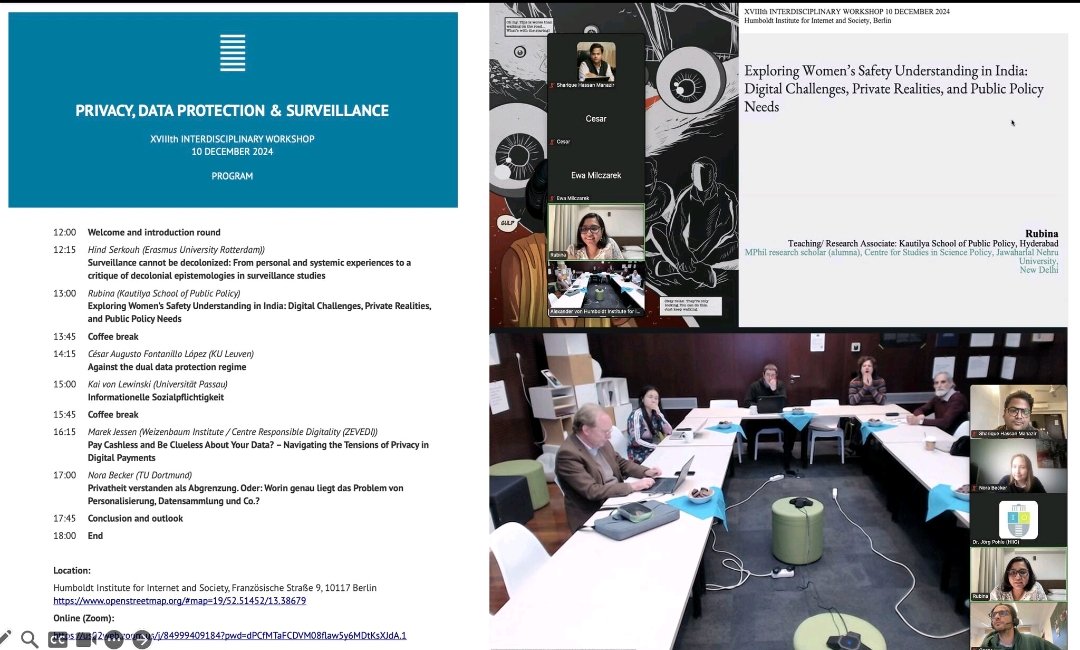 Rubina (@akhtar_rubina) on Twitter photo Honored to present my research today at <a href="/hiig_berlin/">HIIG Berlin</a> an engaging session. Grateful to share this platform with inspiring co-presenters from diverse disciplines and to contribute to such a thought-provoking exchange of ideas! #digitalhumanities
#interdisciplinaryresearch Honored to present my research today at <a href="/hiig_berlin/">HIIG Berlin</a> an engaging session. Grateful to share this platform with inspiring co-presenters from diverse disciplines and to contribute to such a thought-provoking exchange of ideas! #digitalhumanities
#interdisciplinaryresearch