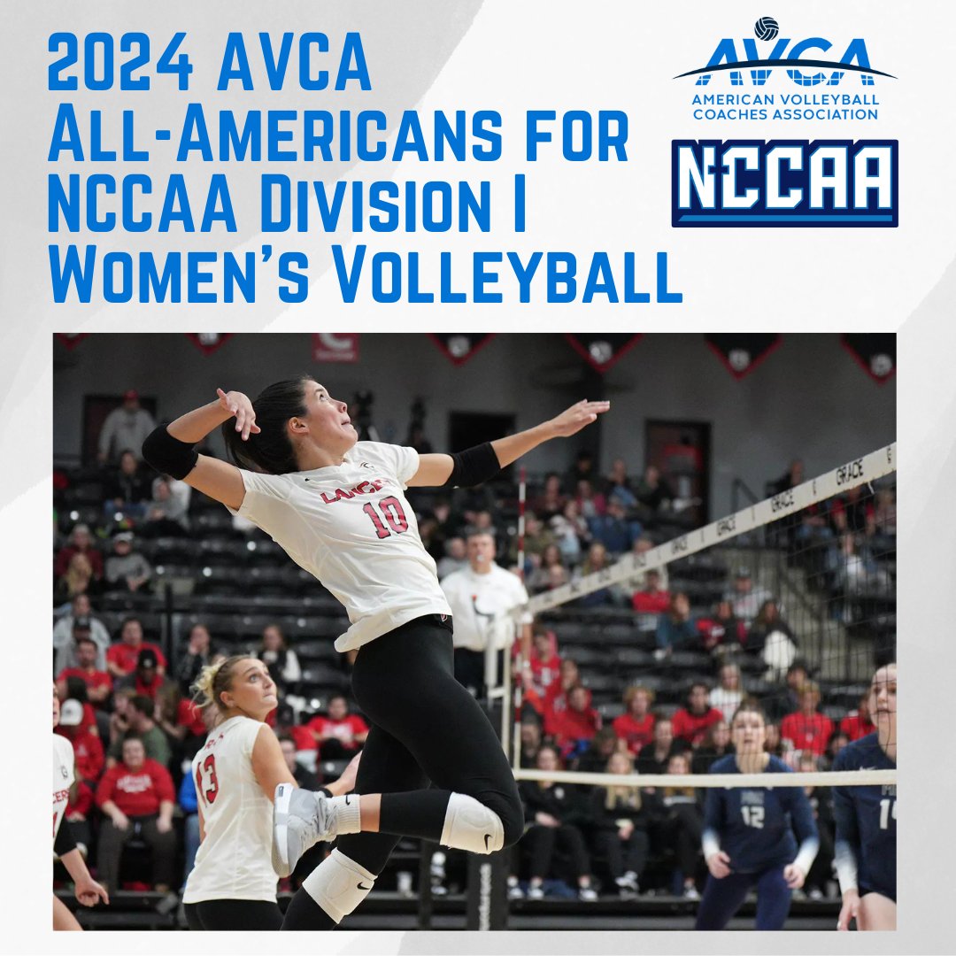 AVCAVolleyball's tweet photo. The AVCA is proud to announce its 2024 All-America teams for @TheNCCAA Division I women’s volleyball. The 14 student-athletes chosen for the first and second teams this season represent eight different NCCAA schools.
https://t.co/d5A1vDEsdD
#WeAreAVCA #TheNCCAA https://t.co/QXcQJe9vjw
